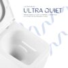 Готове рішення Qtap для ванної кімнати: підвісний унітаз Gemini Ultra Quiet 520×360×350 + комплект інсталяції Nest 4 в 1