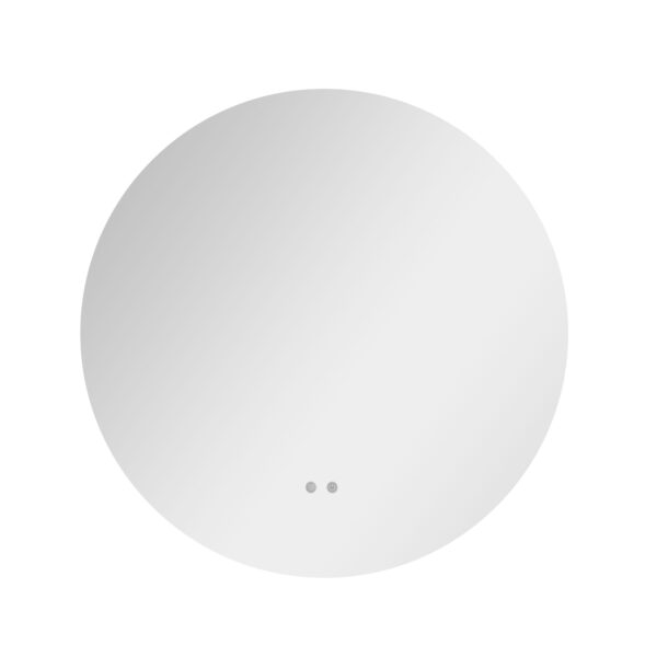 Зеркало Qtap Taurus R600 с LED-подсветкой Touch, с антизапотеванием, с диммером, рег. темп. цвета (3000-6500K) QT2478R607 Дзеркало Qtap Taurus R600 з LED-підсвічуванням Touch, з антизапотіванням, з димером, рег. темп. кольору (3000-6500K) QT2478R607