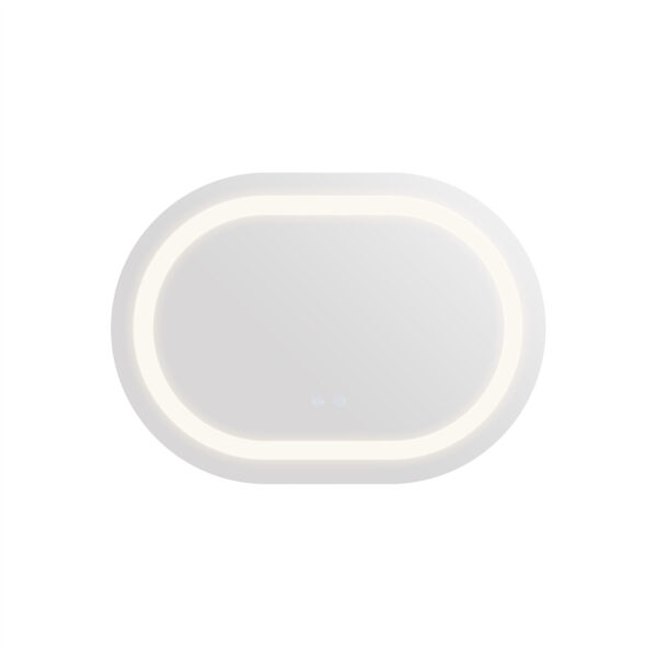 Зеркало Qtap Gemini 500х700 с LED-подсветкой Touch, с антизапотеванием, с диммером, рег. темп цвета (3000-6500K) Дзеркало Qtap Gemini 500х700 з LED-підсвічуванням Touch, з антизапотіванням, з димером, рег. темп. кольору (3000-6500K)