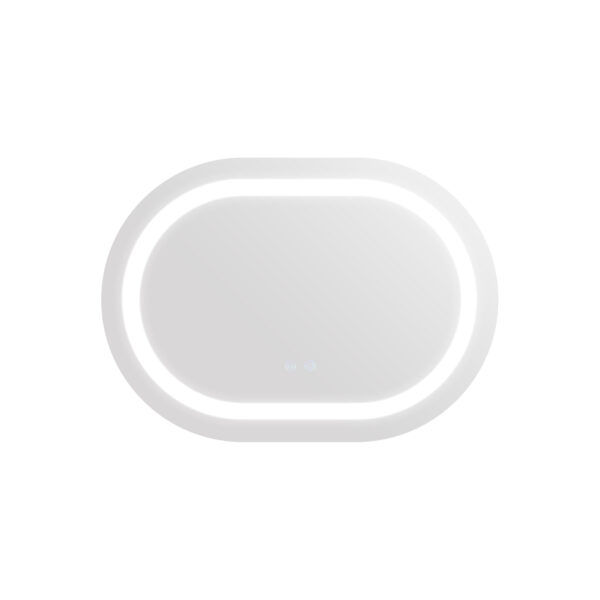Зеркало Qtap Gemini 650х900 с LED-подсветкой Touch, с антизапотеванием, с диммером, рег. темп цвета (3000-6500K) Дзеркало Qtap Gemini 650х900 з LED-підсвічуванням Touch, з антизапотіванням, з димером, рег. темп. кольору (3000-6500K)