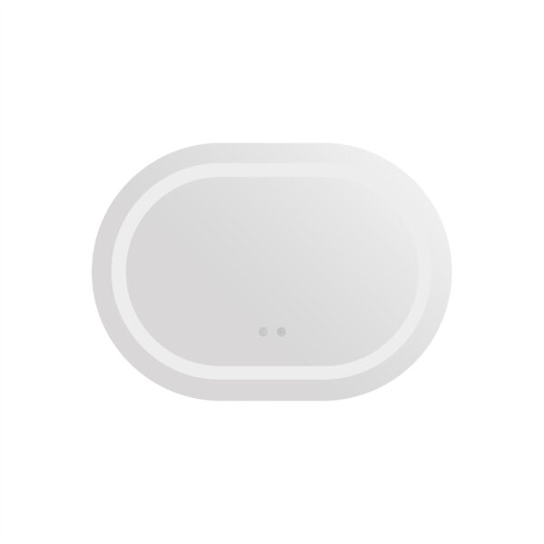 Зеркало Qtap Gemini 600х800 с LED-подсветкой Touch, с антизапотеванием, с диммером, рег. темп цвета (3000-6500K) Дзеркало Qtap Gemini 600х800 з LED-підсвічуванням Touch, з антизапотіванням, з димером, рег. темп. кольору (3000-6500K)