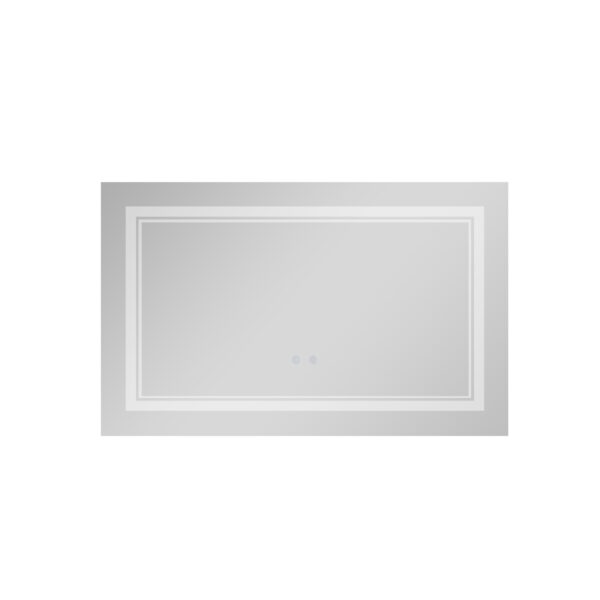 Зеркало Qtap Cardinal (CA1) 700х500 с LED-подсветкой Touch, с антизапотеванием, с диммером, рег. темп цвета (3000-6500K) Дзеркало Qtap Cardinal (CA1) 700х500 з LED-підсвічуванням Touch, з антизапотіванням, з димером, рег. темп. кольору (3000-6500K)