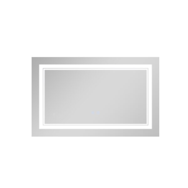 Зеркало Qtap Cardinal (CA1) 700х500 с LED-подсветкой Touch, с антизапотеванием, с диммером, рег. темп цвета (3000-6500K) Дзеркало Qtap Cardinal (CA1) 700х500 з LED-підсвічуванням Touch, з антизапотіванням, з димером, рег. темп. кольору (3000-6500K)