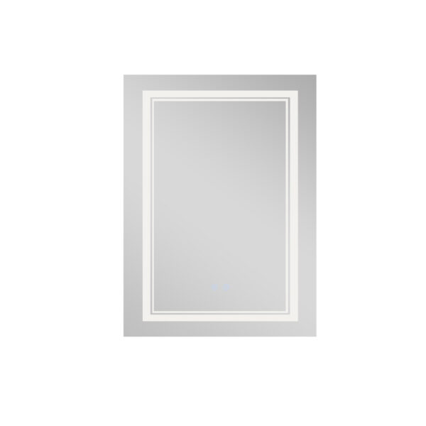 Зеркало Qtap Cardinal 600х800 с LED-подсветкой Touch, с антизапотеванием, с диммером, рег. темп цвета (3000-6500K) Дзеркало Qtap Cardinal 600х800 з LED-підсвічуванням Touch, з антизапотіванням, з димером, рег. темп. кольору (3000-6500K)