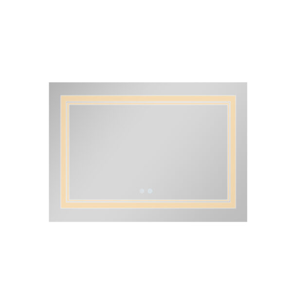 Зеркало Qtap Cardinal 1200х800 с LED-подсветкой Touch, с антизапотеванием, с диммером, рег. темп цвета (3000-6500K) Дзеркало Qtap Cardinal 1200х800 з LED-підсвічуванням Touch, з антизапотіванням, з димером, рег. темп. кольору (3000-6500K)