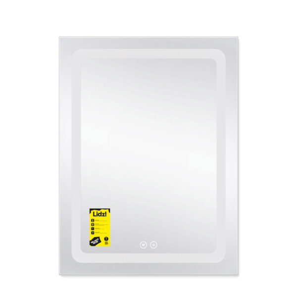 Зеркало Lidz Kubis 600х800 с LED-подсветкой Touch, с антизапотеванием, с диммером, рег. яркости LD78LF9376080 Дзеркало Lidz Kubis 600х800 з LED-підсвічуванням Touch, з антизапотіванням, з димером, рег. яскравості LD78LF9376080