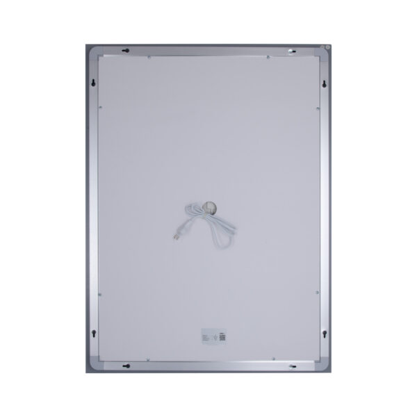 Зеркало Lidz Kubis 600х800 с LED-подсветкой Touch, с антизапотеванием, с диммером, рег. яркости LD78LF9376080 Дзеркало Lidz Kubis 600х800 з LED-підсвічуванням Touch, з антизапотіванням, з димером, рег. яскравості LD78LF9376080
