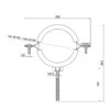 Хомут Thermo Alliance Forte 6" (D159-166 мм) SF100150 Хомут Thermo Alliance Forte 6" (D159-166 мм) SF100150