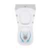 Унітаз-компакт Qtap Presto Quadro безободковий з сидінням Soft-close QT24221215AW Унітаз-компакт Qtap Presto Quadro безободковий з сидінням Soft-close QT24221215AW