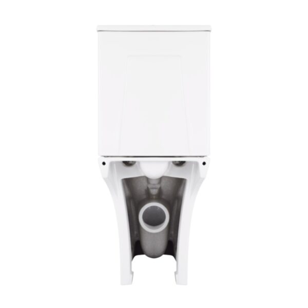 Унітаз-компакт Qtap Presto Quadro безободковий з сидінням Soft-close QT24221215AW Унітаз-компакт Qtap Presto Quadro безободковий з сидінням Soft-close QT24221215AW