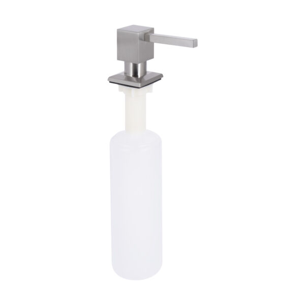 Дозатор для миючого засобу Lidz LK117 квадратний Brushed Steel (LDLK117BRU46399) Дозатор для миючого засобу Lidz LK117 квадратний Brushed Steel (LDLK117BRU46399)