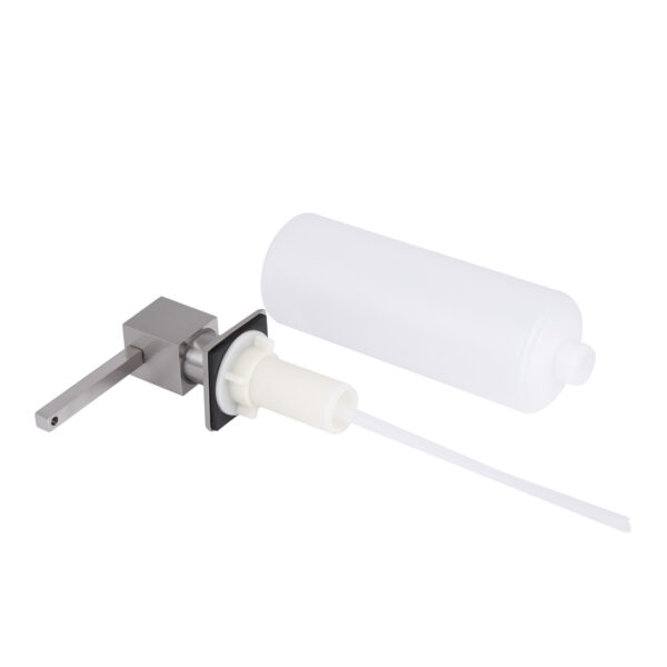 Дозатор для миючого засобу Lidz LK117 квадратний Brushed Steel (LDLK117BRU46399) Дозатор для миючого засобу Lidz LK117 квадратний Brushed Steel (LDLK117BRU46399)