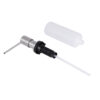 Дозатор для моющего средства Lidz LK118 круглый Brushed Steel (LDLK118BRU46400) Дозатор для миючого засобу Lidz LK118 круглий Brushed Steel (LDLK118BRU46400)