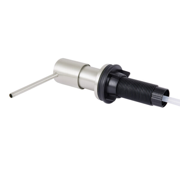 Дозатор для моющего средства Lidz LK118 круглый Brushed Steel (LDLK118BRU46400) Дозатор для миючого засобу Lidz LK118 круглий Brushed Steel (LDLK118BRU46400)