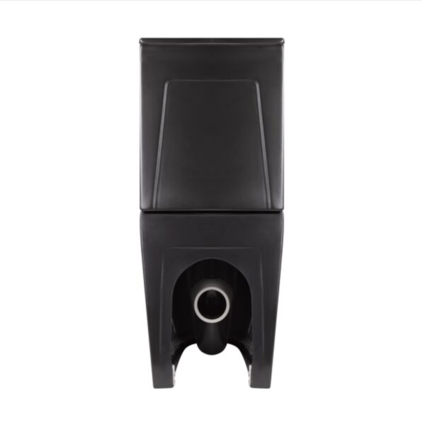 Унітаз підлоговий Qtap Robin Ultra Quiet безобідковий з сидінням Soft-close MATT BLACK QT13226083AMB Унітаз підлоговий Qtap Robin Ultra Quiet безобідковий з сидінням Soft-close MATT BLACK QT13226083AMB