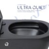 Унітаз підвісний Qtap Scorpio Ultra Quiet безобідковий з сидінням Soft-close MATT BLACK QT14332380AMB Унітаз підвісний Qtap Scorpio Ultra Quiet безобідковий з сидінням Soft-close MATT BLACK QT14332380AMB