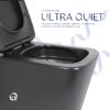 Унітаз підвісний Qtap Tern New Ultra Quiet безобідковий з сидінням Soft-close MATT BLACK QT17332303ASMB Унітаз підвісний Qtap Tern New Ultra Quiet безобідковий з сидінням Soft-close MATT BLACK QT17332303ASMB