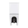 Унитаз напольный Qtap Virgo Ultra Quiet безободковый с сиденьем Soft-close WHITE QT18226092AW Унітаз підлоговий Qtap Virgo Ultra Quiet безобідковий з сидінням Soft-close WHITE QT18226092AW