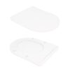 Унитаз напольный Qtap Virgo Ultra Quiet безободковый с сиденьем Soft-close WHITE QT18226092AW Унітаз підлоговий Qtap Virgo Ultra Quiet безобідковий з сидінням Soft-close WHITE QT18226092AW