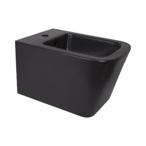 Біде підвісне Qtap Tern New 515x350x320 мм Matt Black QT17551303GMB Біде підвісне Qtap Tern New 515x350x320 мм Matt Black QT17551303GMB