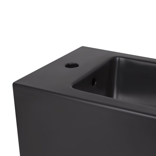 Біде підвісне Qtap Tern New 515x350x320 мм Matt Black QT17551303GMB Біде підвісне Qtap Tern New 515x350x320 мм Matt Black QT17551303GMB