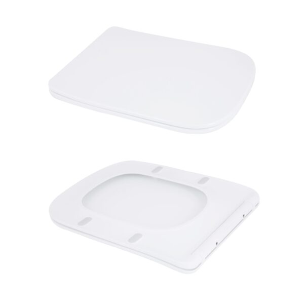 Унітаз-моноблок підлоговий Qtap Kolibri Ultra Quiet безобідковий з сидінням Soft-close WHITE QT10226380W Унітаз-моноблок підлоговий Qtap Kolibri Ultra Quiet безобідковий з сидінням Soft-close WHITE QT10226380W