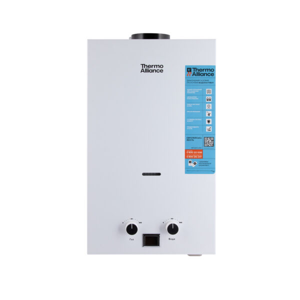 Колонка газова димохідна Thermo Alliance JSD20-10CLM 10 л White Колонка газова димохідна Thermo Alliance JSD20-10CLM 10 л White