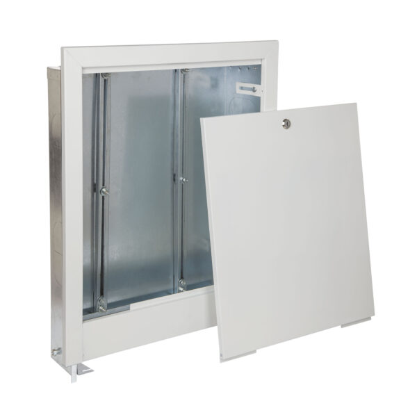 Thermo Alliance Шафа коллекторная внутренняя No1 490х600x120 (0.7 мм) Белый глянец Thermo Alliance Шафа колекторна внутрішня №1 490х600x120 (0,7 мм) Білий глянець