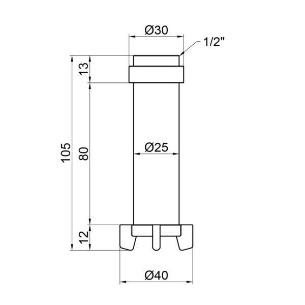 Фільтруючий картридж Thermo Alliance Standart для самопромивного фільтра (1/2", 3/4") TAS127FW1520 Фільтруючий картридж Thermo Alliance Standart для самопромивного фільтра (1/2", 3/4") TAS127FW1520
