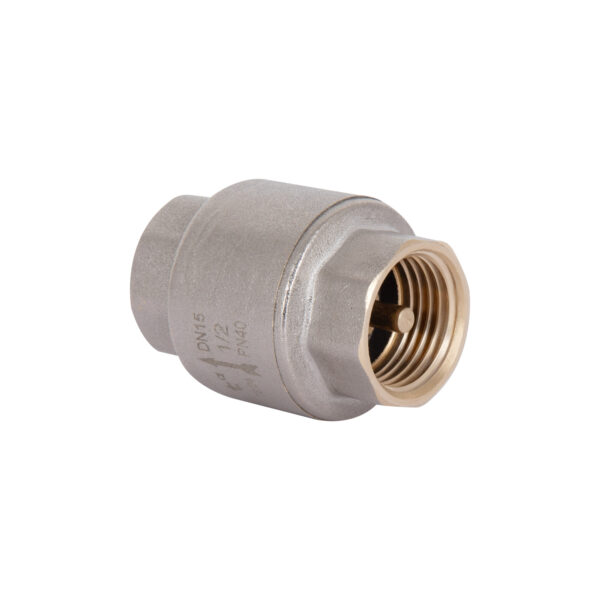 Зворотний клапан Thermo Alliance Standart 1/2"ВВ із латунним штоком TAS240W15 Зворотний клапан Thermo Alliance Standart 1/2"ВВ із латунним штоком TAS240W15