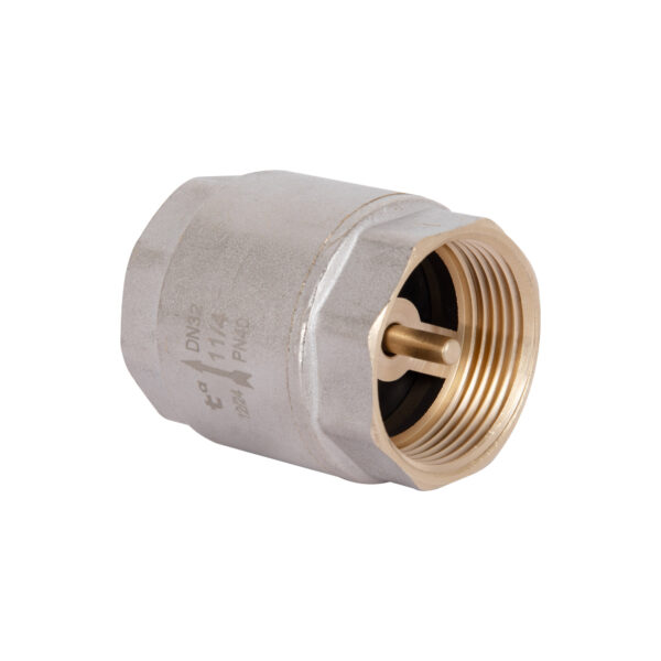 Зворотний клапан Thermo Alliance Standart 1 1/4"ВВ із латунним штоком TAS240W32 Зворотний клапан Thermo Alliance Standart 1 1/4"ВВ із латунним штоком TAS240W32