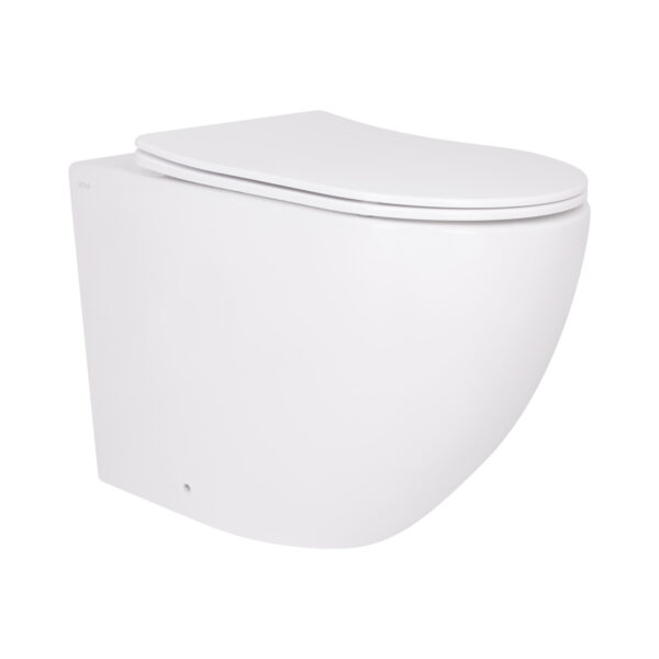 Унітаз підвісний Qtap Robin Ultra Quiet безобідковий з сідінням Soft-close 520x365x365 мм WHITE Унітаз підвісний Qtap Robin Ultra Quiet безобідковий з сідінням Soft-close 520x365x365 мм WHITE