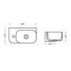 Раковина Qtap Tern 450х250х158 White QT1711H02LW Раковина Qtap Tern 450х250х158 White QT1711H02LW