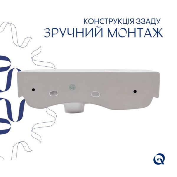 Раковина Qtap Tern 450х250х158 White QT1711H02LW Раковина Qtap Tern 450х250х158 White QT1711H02LW