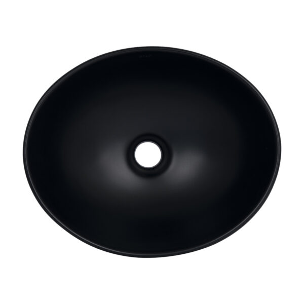 Раковина-чаша Qtap Dove 415x340x140 Matt black QT06116062AMB Раковина-чаша Qtap Dove 415x340x140 Matt black QT06116062AMB