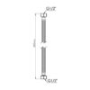 Шланг для води Thermo Alliance Standart 60 см NYLON 1/2"x1/2" ВВ TAS387W60 Шланг для води Thermo Alliance Standart 60 см NYLON 1/2"x1/2" ВВ TAS387W60