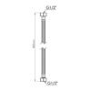Шланг для води Thermo Alliance Standart 80 см NYLON 1/2"x1/2" ВВ TAS387W80 Шланг для води Thermo Alliance Standart 80 см NYLON 1/2"x1/2" ВВ TAS387W80