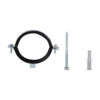 Хомут Thermo Alliance Standart 2 1/2" з чорною гумою (D75-80 мм) SD10063B