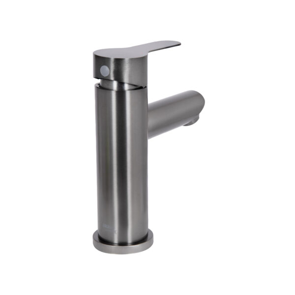 Змішувач для раковини Brinex Pure 001F низький Gunmetal Black BRIPUR001FGRP Змішувач для раковини Brinex Pure 001F низький Gunmetal Black BRIPUR001FGRP