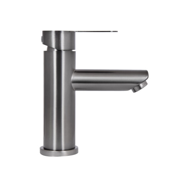 Змішувач для раковини Brinex Pure 001F низький Gunmetal Black BRIPUR001FGRP Змішувач для раковини Brinex Pure 001F низький Gunmetal Black BRIPUR001FGRP