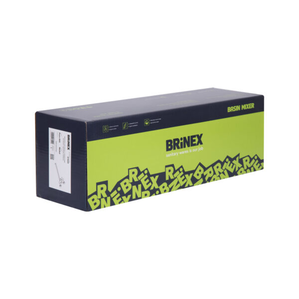 Змішувач для ванни Brinex Pure 005 з довгим поворотним виливом (з душовим гарнітуром) Nickel BRIPUR005NKL Змішувач для ванни Brinex Pure 005 з довгим поворотним виливом (з душовим гарнітуром) Nickel BRIPUR005NKL