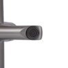 Змішувач для ванни Brinex Pure 006 з поворотним виливом (з душовим гарнітуром) Gunmetal Black BRIPUR006GRP Змішувач для ванни Brinex Pure 006 з поворотним виливом (з душовим гарнітуром) Gunmetal Black BRIPUR006GRP