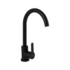Змішувач для кухні Brinex Pure 015F U-образний Black Matt BRIPUR015FBLM Змішувач для кухні Brinex Pure 015F U-образний Black Matt BRIPUR015FBLM