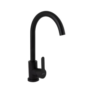 Змішувач для кухні Brinex Pure 015F U-образний Black Matt BRIPUR015FBLM Змішувач для кухні Brinex Pure 015F U-образний Black Matt BRIPUR015FBLM