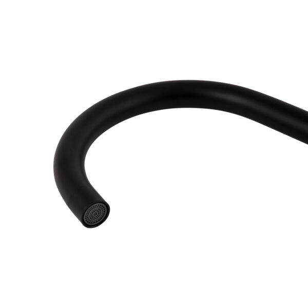 Змішувач для кухні Brinex Pure 015F U-образний Black Matt BRIPUR015FBLM Змішувач для кухні Brinex Pure 015F U-образний Black Matt BRIPUR015FBLM