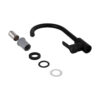 Змішувач для кухні Brinex Pure 015F U-образний Black Matt BRIPUR015FBLM Змішувач для кухні Brinex Pure 015F U-образний Black Matt BRIPUR015FBLM