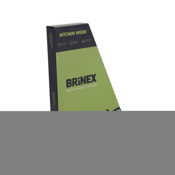 Смеситель для кухни U-образный Brindex Pure 015F U-образный Chrome BRIPUR015FCRM Змішувач для кухні U-образний Brinex Pure 015F U-образний Chrome BRIPUR015FCRM