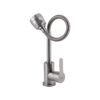 Змішувач для кухні Brinex Pure 015F41 з гнучким виливом   Nickel BRIPUR015F41NKL