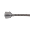 Змішувач для кухні Brinex Pure 015F41 з гнучким виливом   Nickel BRIPUR015F41NKL