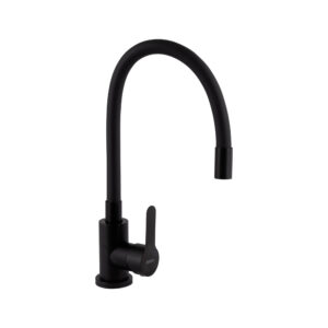 Змішувач для кухні Brinex Pure 015F3 з гнучким виливом Black Matt BRIPUR015F3BLM Змішувач для кухні Brinex Pure 015F3 з гнучким виливом Black Matt BRIPUR015F3BLM